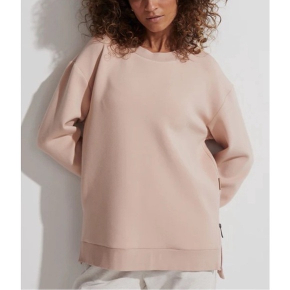 VARLEY Charter High Low Sweatshirt, size Large - Picture 1 of 12